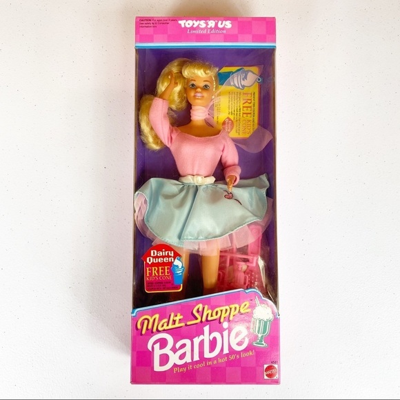 NEW Malt Shoppe Barbie Limited Edition 1992
